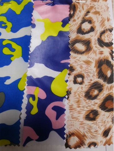 JS-DGAI  290T印花羽絨服面料  棉衣 迷彩面料 側面照